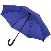 Зонт-трость с цветными спицами Bespoke, синий фотография