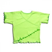 Рубашка для новорождённого 3359/1-л ластик, размер 48-74 фотография