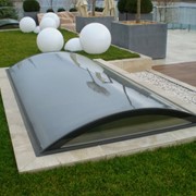 Зенитные фонари из стекла фото