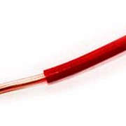 Провод установочный ПуВ(ПВ1) 6 мм кв. красный "РЭК- PRYSMIAN"