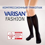Гольфы компрессионные Varisan Fashion 2 класса компрессии V-F24N1, черные фото