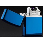 USB зажигалка электроимпульсная, синий