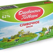 Масло Деревенское подворье ЧК 62%,180гр.*30(Экомилк.) фотография