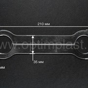 Обвод трубы, пластина L=210 22мм, 27 мм, 32 мм