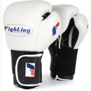 Тренировочные перчатки Fighting, боксёрские перчатки кожа, Киев фото