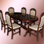 Обеденные столы и стулья. Мебель обеденная фото