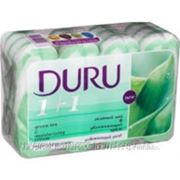 Мыло Duru Eco 1+1 Зеленый чай 4*90г
