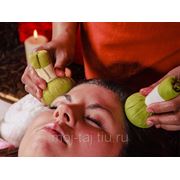 Head&Face - массаж горячими травяными мешочками фото