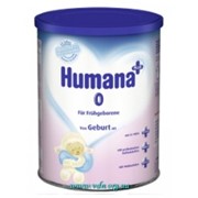 Смесь молочная Humana 0, 400г ж/б (+LC-PUFA ) (для недонош.) фотография