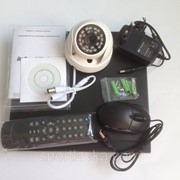 Комплект видеонаблюдения: 1 камера 1500 твл+ видеорегистратор фотография