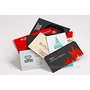 Изготовление визиток,Цветная бумага или цветная печать фото