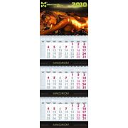 Сборка календарей трио фото