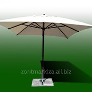 Зонт Прага Люкс 3х4м,для летних площадок ресторанов, код товара 6 фото