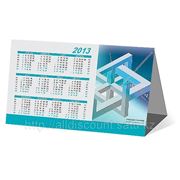 Изготовление календарей в Алматы (домик, эконом), визитки, кал