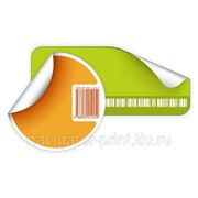 Печать самоклеющихся стикеров фото