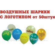 Воздушные шары с логотипом фото