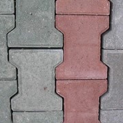 Тротуарная плитка “Катушка“ фото