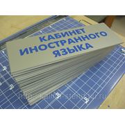 Табличка 100х300 фото