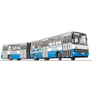 Оклейка автобусов в Череповце