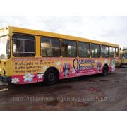 Реклама на автобусах г. Брянска заказать фото
