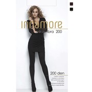 Колготки женские INNAMORE Microfibra 200 den, XL, XXL цвет чёрный (nero), размер 5 фото