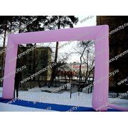 Надувная арка Розовая фото