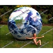 Рекламный шар: аэростат газовый «земной шар» фотография