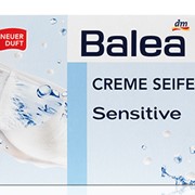 Крем-мыло для чувствительной кожи Balea creme seife Sensitive фото