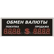 Уличные табло для курсов валют повышенной яркости фото