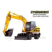 Аренда экскаватора колесного JCB 160 W фото