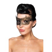 Золотистая карнавальная маска Шедар фото