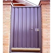 Калитка с профнастила 2*0,9 м фото