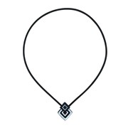 Colantotte Wackle Neck AIR Магнитное ожерелье, цвет серый размер M фото