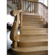 Лестницы деревянные фото