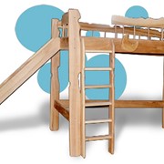 Мебель детская игровая, Детская кровать чердак Пеппи фото