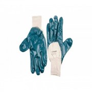 Перчатки Зубр Мастер рабочие с манжетой, с нитриловым покрытием ладони, размер XL 10 фото