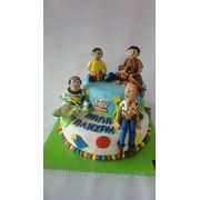 Торт с персонажами из мультфильма “история игрушек“ фото