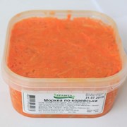 Морква по - корейськи 900г фото