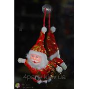 Сувенир маленький Дед Мороз на присоске фото