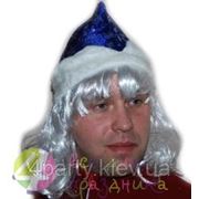 Шапка пилотка Снегурочка фото