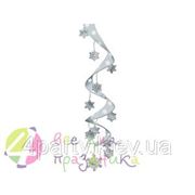 Спираль Снежинка (фольгированная) фото