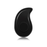 Недорогая Bluetooth гарнитура - невидимка, черная фото
