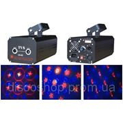 Лазер TVS VS66T Red and blue multi-heart laser lights 300mW фотография