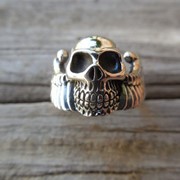 Серебряное кольцо “Harley“ от WickerRing фото