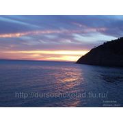 Пляж на Черном море в 200 м от Гостевого дома Шоколад в Дюрсо и окрестности фотография