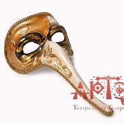 Венецианская маска с носом “Zanni” фото
