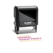 Штамп автоматический 38х14мм TRODAT Printy 4908 для ТОО, ИП, АО и тд. фото