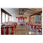 Свадебное оформление зала ресторан “Полтава“ фото