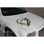 Прокат свадебных украшений на авто фотография