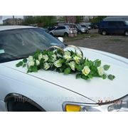 Украшения на свадебный Лимузин фото
